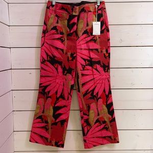 J. Crew high rise kick out crop palm pant